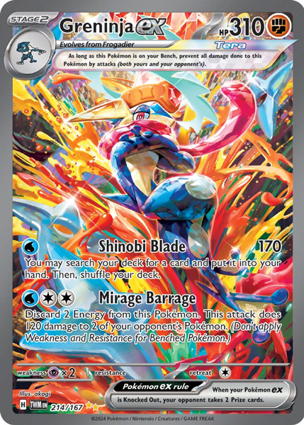 Greninja ex (TWM 214)